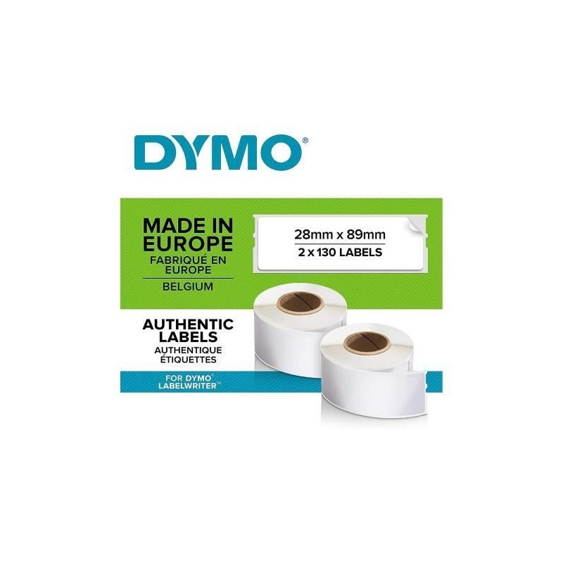 Etiquettes pour Imprimante Dymo S0722370 89x28 mm