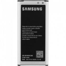 Batterie pour Samsung Galaxy S5 Mini Originale Samsung EB-BG800 2100mAh