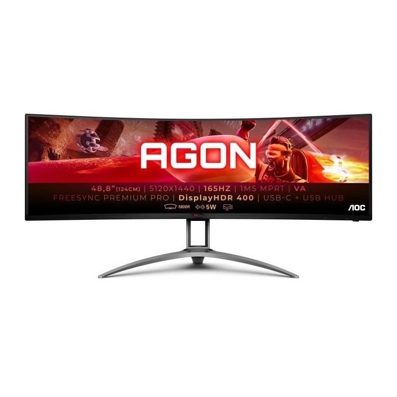 Image secondaire de Ecran PC - AOC - AG493UCX2 - 48,8