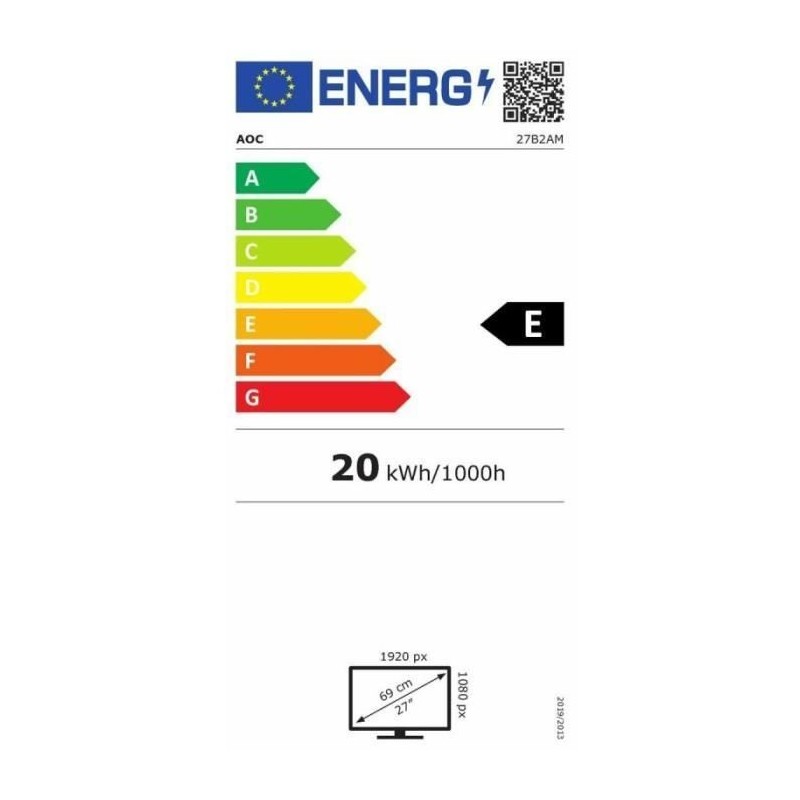 Image secondaire de AOC B2 27B2AM LED display 68,6 cm (27