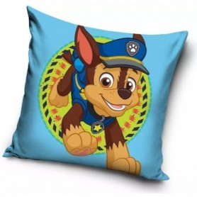 Paw Patrol Pillowcase 40*40 cm , Housse coussin enfant fond bleu