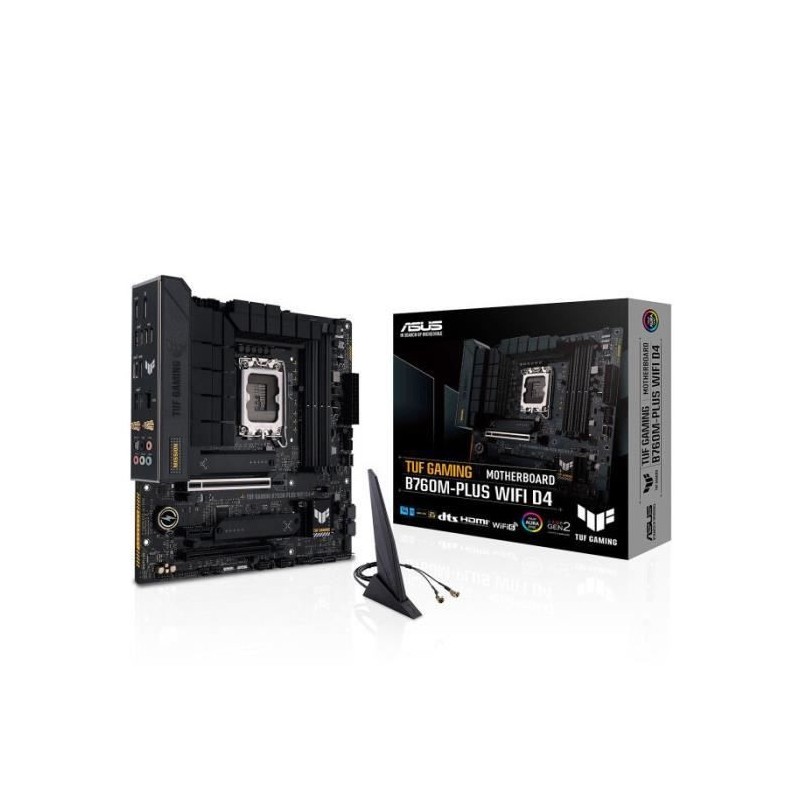 Asus TUF Gaming B760M-PLUS WIFI D4 Intel B760 LGA 1700 micro ATX