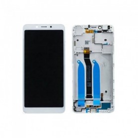 Originale Ecran LCD Complet Blanc Pour Xiaomi Redmi 6/6A Avec Châssis