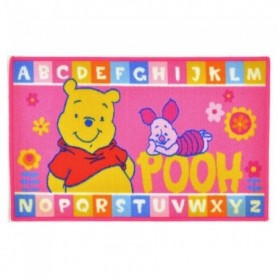 Tapis enfant Winnie l'Ourson Porcinet 80 x 50 cm cm Disney GUIZMAX