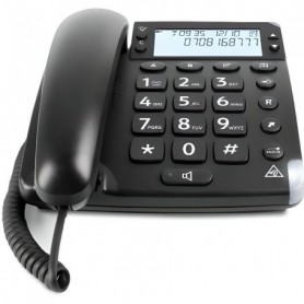 DORO Téléphone filaire Magna 4000 avec ID d'appelant/appel en instance