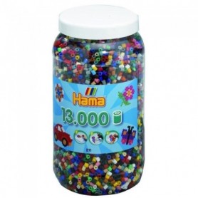 Hama perle à repasser - Pot 13000 perles Pixel Art loisirs créatifs