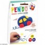 Kit créatif crayons à modeler Pen'Do - pâte à colorier Véhicules - 3 pcs