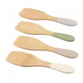 Point Virgule Set 4 spatules 13cm en bambou - pv-bam-1210