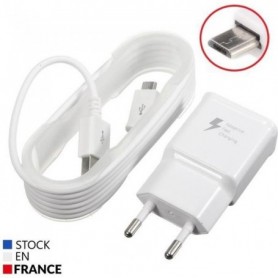 Pack Chargeur 3A pour Huawei P20 Lite + Câble Micro USB - Chargeur Ultra
