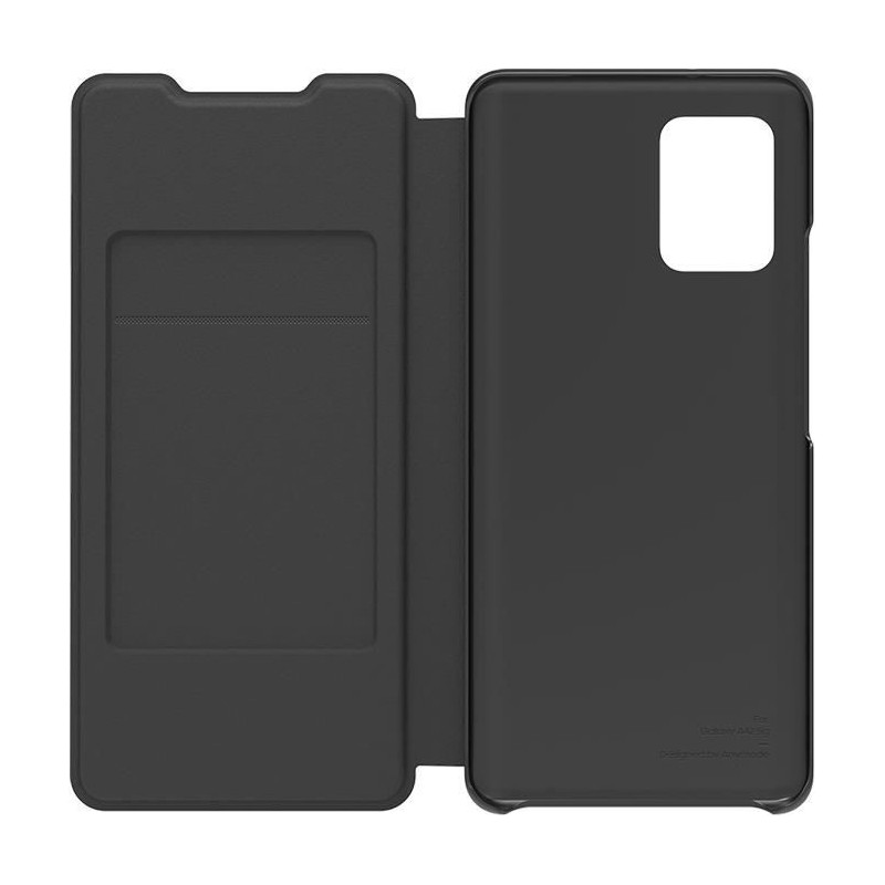 Image secondaire de Folio Samsung G A42 5G Flip Wallet 'Designed for Samsung' Noir Samsung