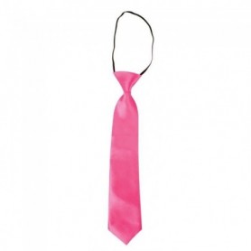 Autre Accessoire Deguisement Vendu Seul - Cravate rose fluo