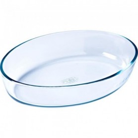 PYREX - ESSENTIALS - Plat à four ovale en verre 35*24 cm