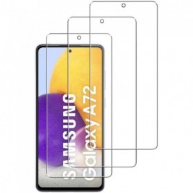 Lot de 3 Pcs Verre Trempé pour Samsung Galaxy A72 4G/5G 6.7"