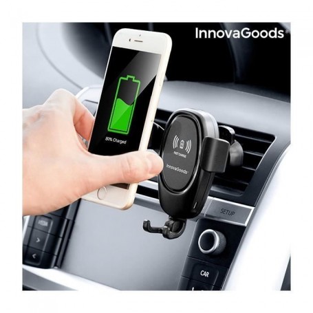 Chargeurs USB pour voiture inedit support pour telephone portable avec  chargeur de voiture sans fil wolder innovagoods