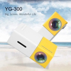 Mini Vidéoprojecteur-Excelvan YG300 Portable -320 * 240p soutien 1080p