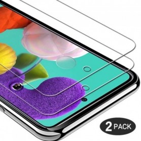 Verre Trempé pour Samsung Galaxy A51, Ultra Mince Transparent Film Protection