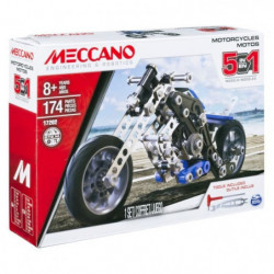 MECCANO Coffret 5 modeles de moto 28,99 €