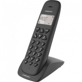 LOGICOM Double téléphones sans fil VEGA 250 DUO Noir sans répondeur
