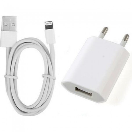 Chargeur Secteur et Cable USB pour iPhone 6/6s/5/5S