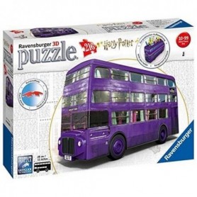 Ravensburger - Puzzle 3D - Véhicule - Magicobus - Harry Potter - 11158