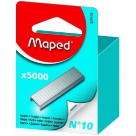 MAPED - Boîte de 5000 agrafes N°10