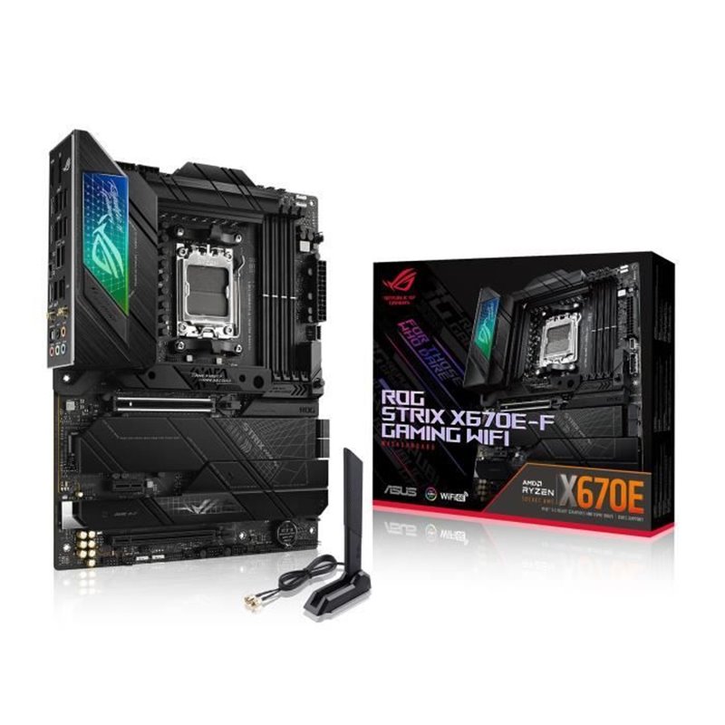 Asus ROG STRIX X670E-F Gaming WIFI AMD X670 Emplacement AM5 ATX