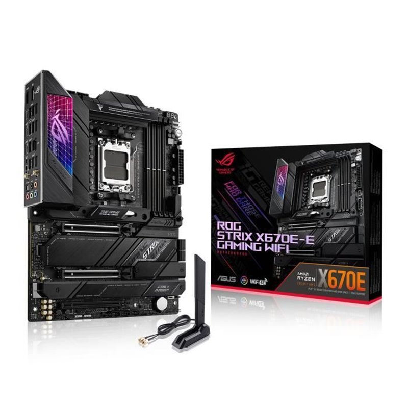 Asus ROG STRIX X670E-E Gaming WIFI AMD X670 Emplacement AM5 ATX