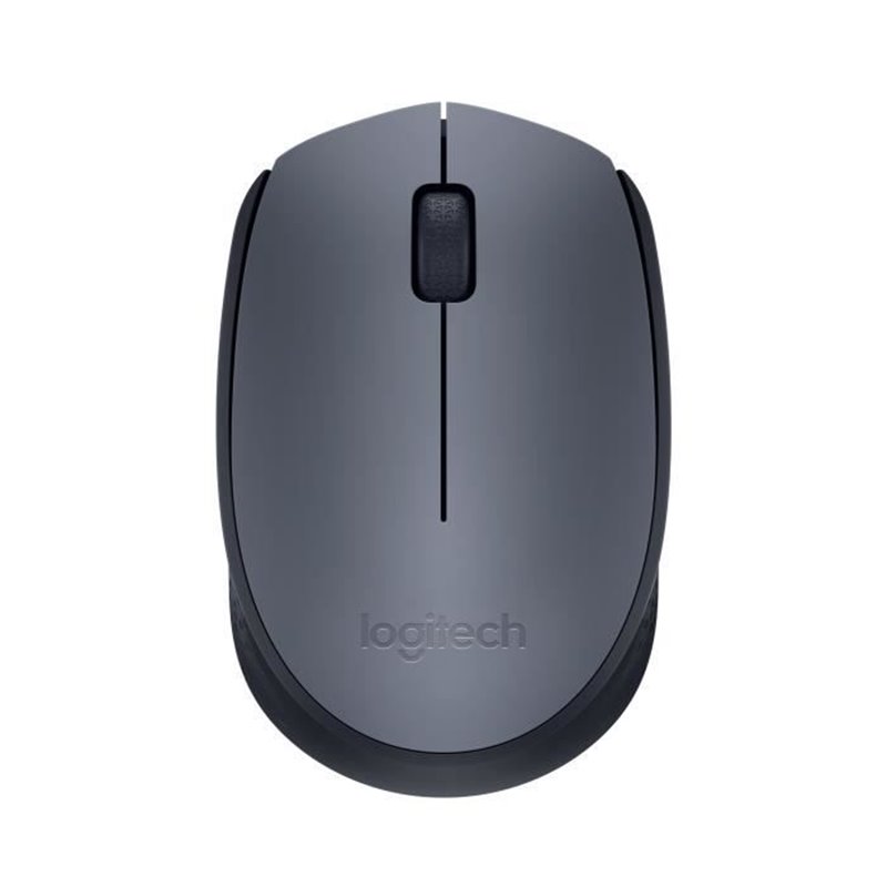 Logitech M170 Grey-K souris Ambidextre RF sans fil Optique 1000 DPI