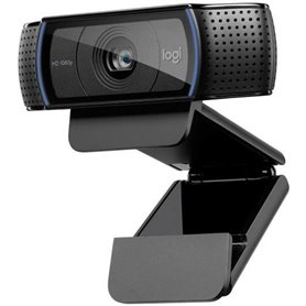 LOGITECH - Webcam HD Pro C920 Refresh - Microphone intégré - Idéal Fac