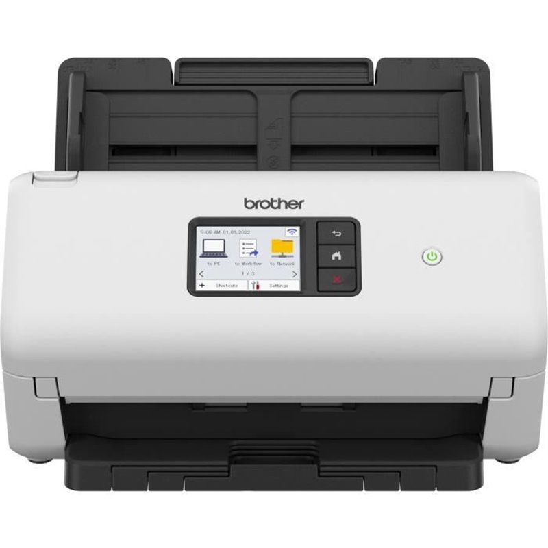 Brother ADS-4500W Scanner ADF 600 x 600 DPI A4 Noir, Blanc