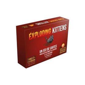 Asmodee - Exploding Kittens : Le Jeu de Base (Edition 2022) - Jeu de s
