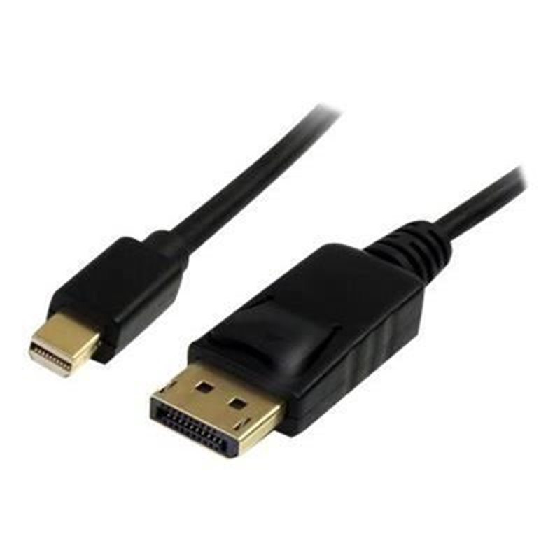 Câble Mini DisplayPort vers DisplayPort Startech MDP2DPmm2M (2 m) 4K Ultra HD Noir