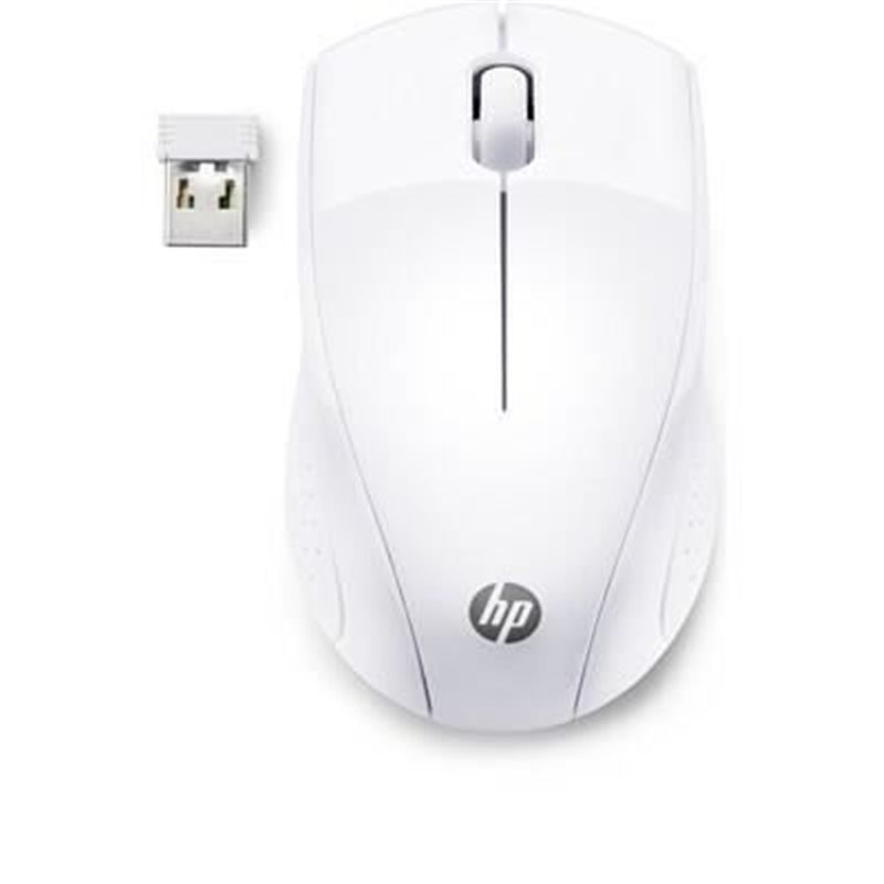 HP Souris sans fil 220 (Blanc neige)