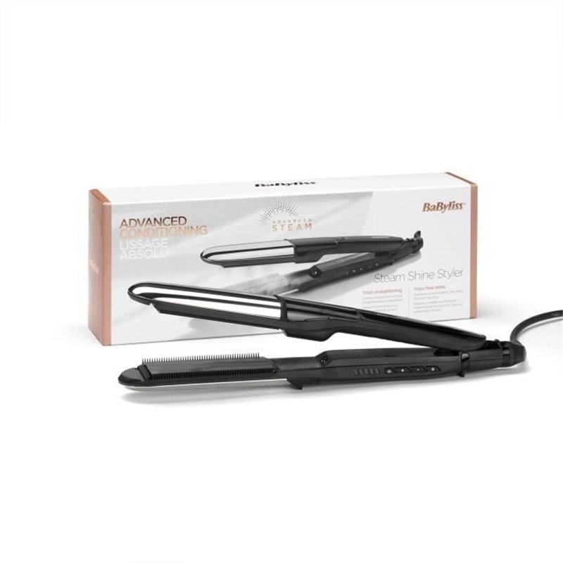 Image secondaire de Lisseur à cheveux Babyliss ST496E Noir Noir/Argenté