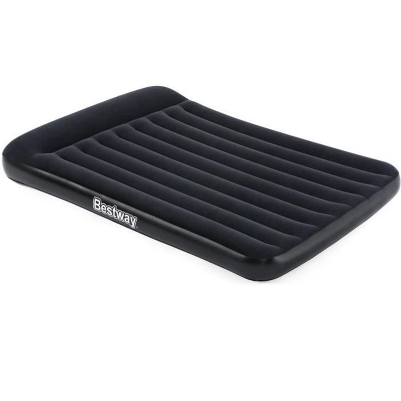 Bestway Matelas gonflable Tritech 2 places avec pompe électrique intégrée 2,03 m x 1,52 m x 30 cm