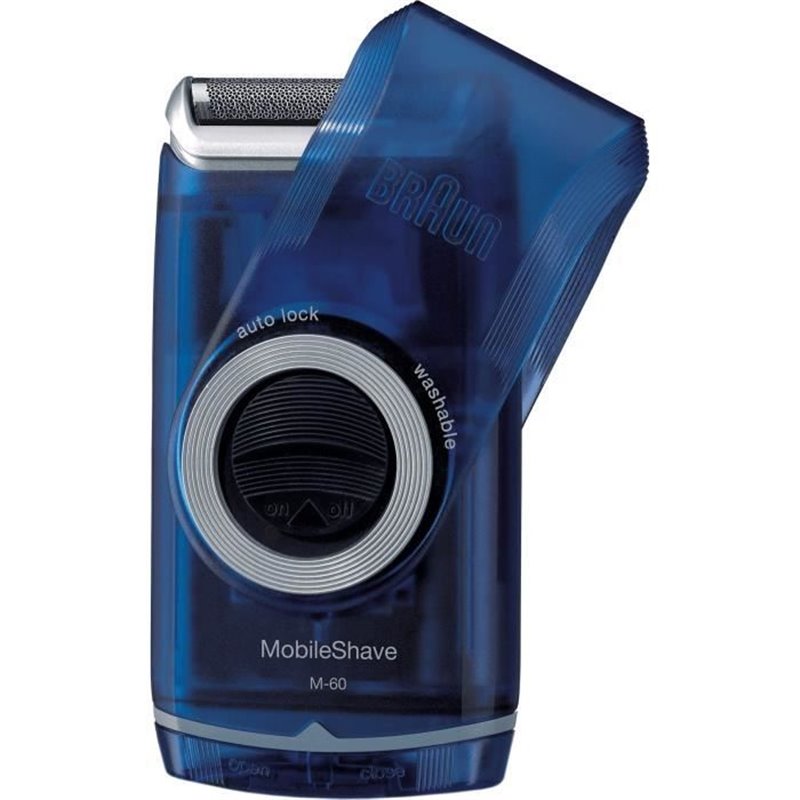 Image secondaire de Braun PocketGo M60b Rasoir à grille Noir, Bleu