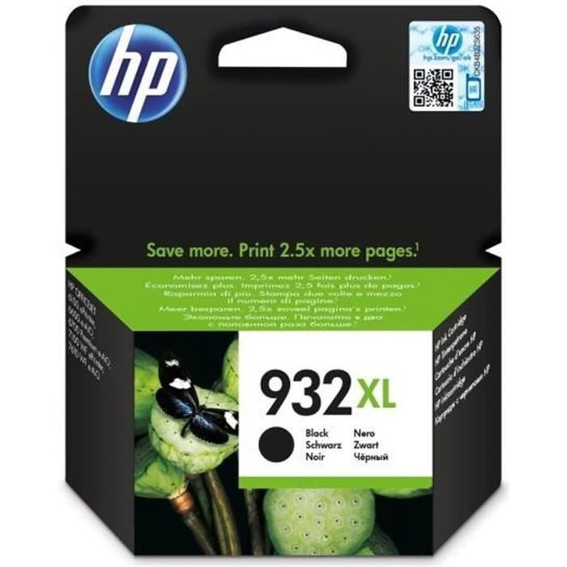 HP 932XL cartouche d'encre noir grande capacité authentique