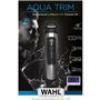 Tondeuse Barbe WAHL Aqua Trim - sans fil - batterie lithium ion - étan
