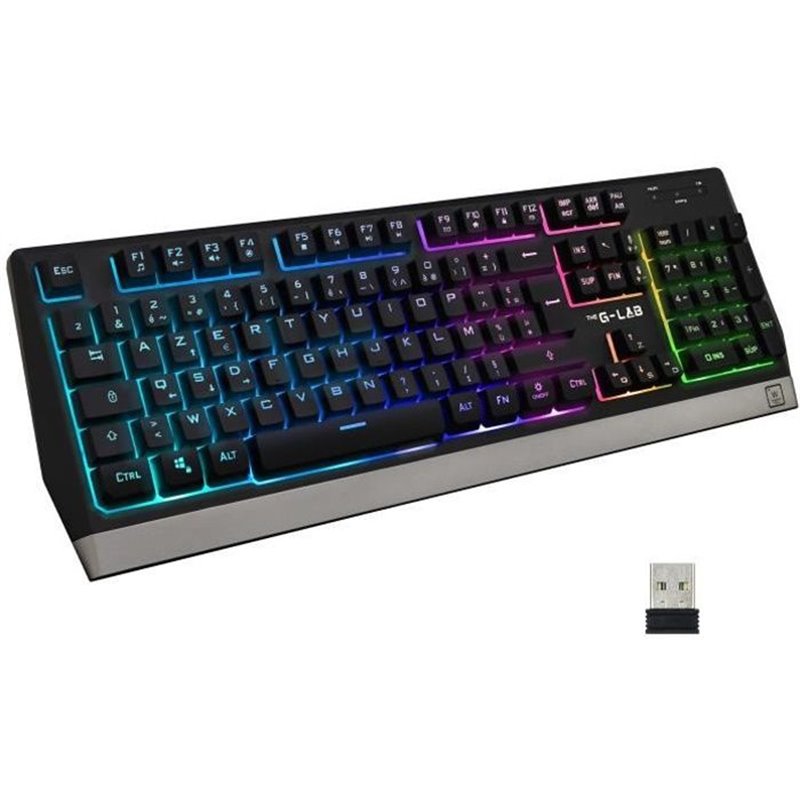 Clavier pour jeu The G-Lab Tungsten Azerty Français