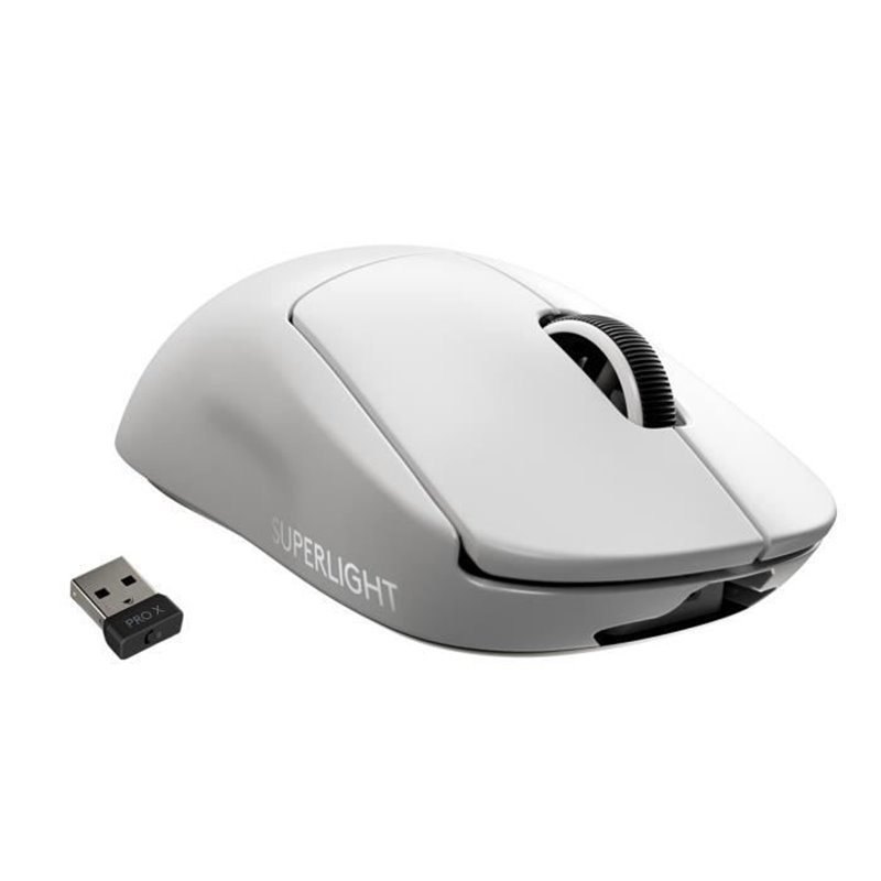 Souris Optique Sans Fil Logitech G PRO X SUPERLIGHT Blanc