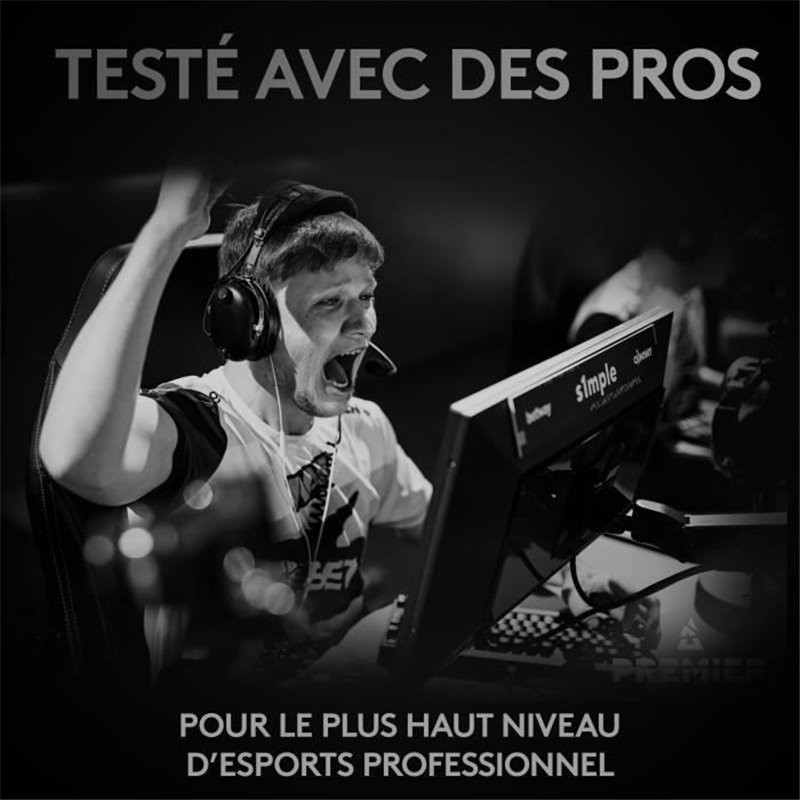 Image secondaire de Souris Optique Sans Fil Logitech G PRO X SUPERLIGHT Blanc