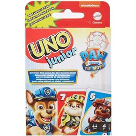Mattel Games - Uno Junior Pat' Patrouille - Jeu de Cartes Famille - 2 