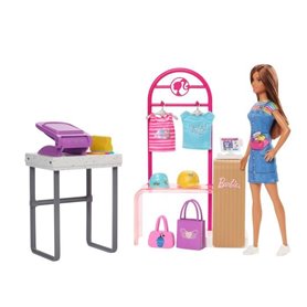 Barbie - coffret dressing deluxe - poupée mannequin - 3 ans et +  multicolore Barbie