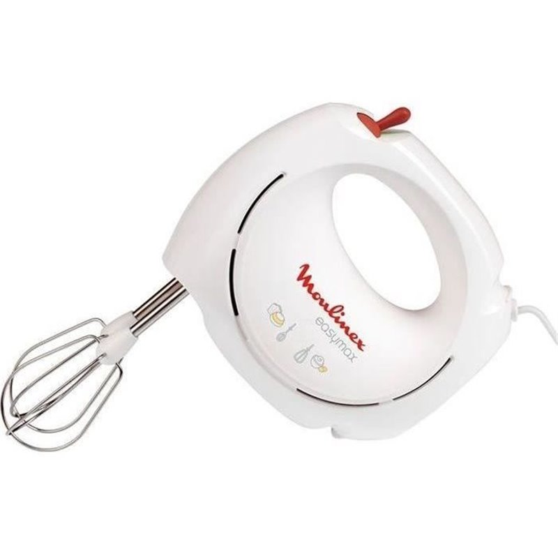 Moulinex ABM1 Batteur à main 200 W Blanc, Rouge