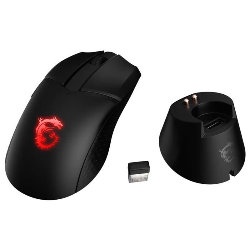 Image secondaire de MSI Clutch GM41 Lightweight Wireless souris Droitier RF sans fil Optique 20000 DPI