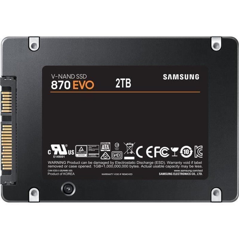 Image secondaire de Disque SSD Interne SAMSUNG 870 EVO - 2To - 2.5