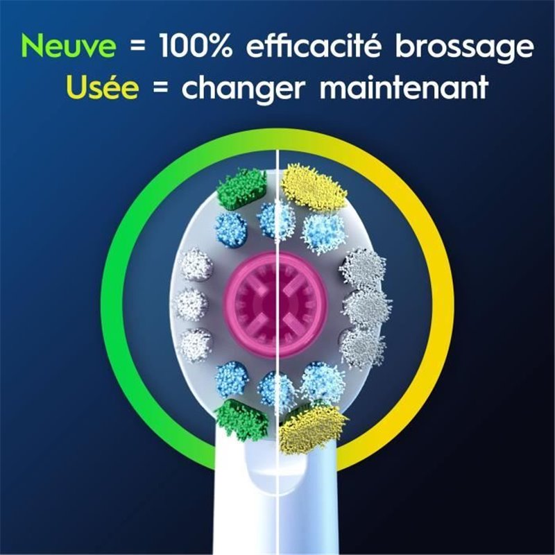 Image secondaire de Oral-B 3D White 8 pièce(s) Blanc