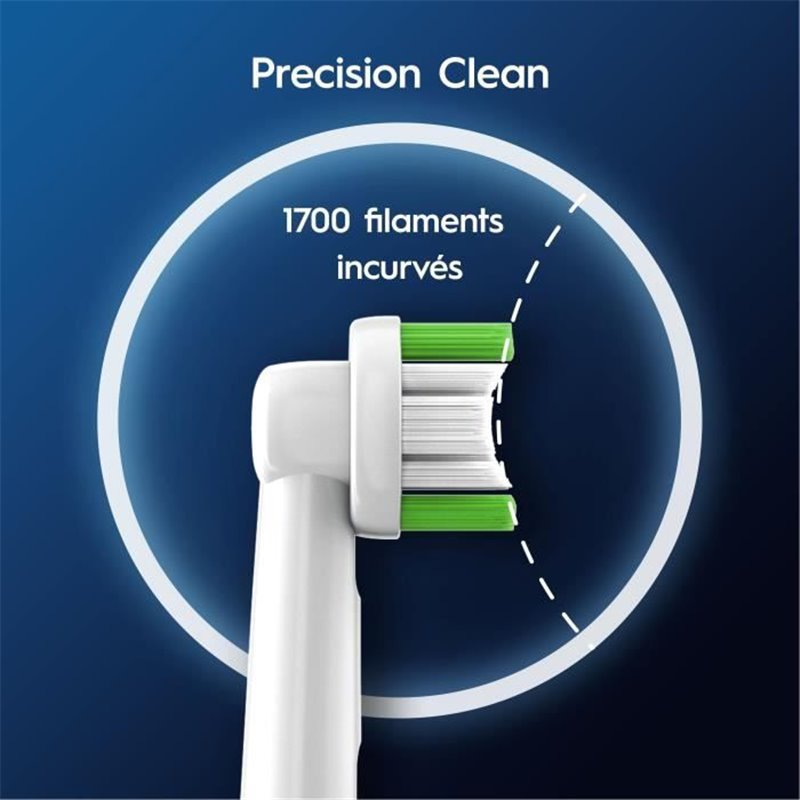 Image secondaire de Oral-B Precision Clean Pro 6 pièce(s) Blanc