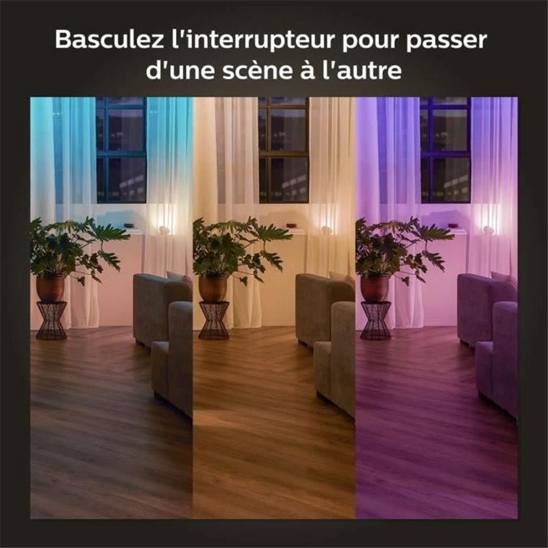 Image secondaire de Philips Pack de 2 modules d'interrupteurs muraux Hue