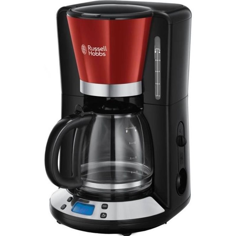 Cafetière goutte à goutte Russel Hobbs Colours Plus+ Noir Rouge 1100 W 1,25 L 1100W